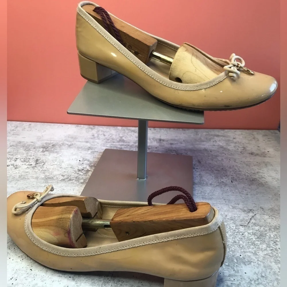 Tory Burch nude pumps size 8M